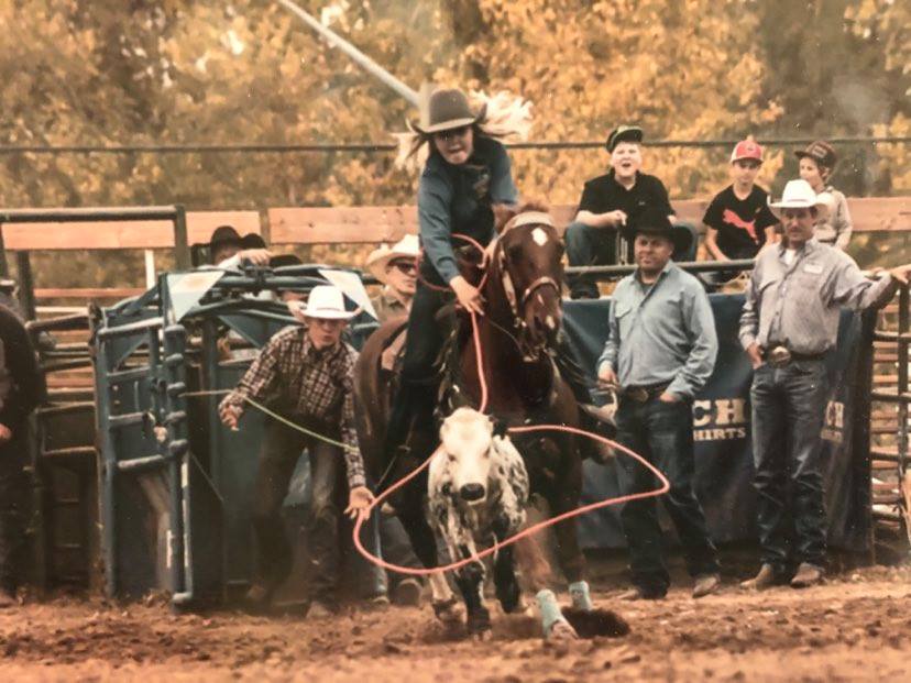 Nicole break away roping